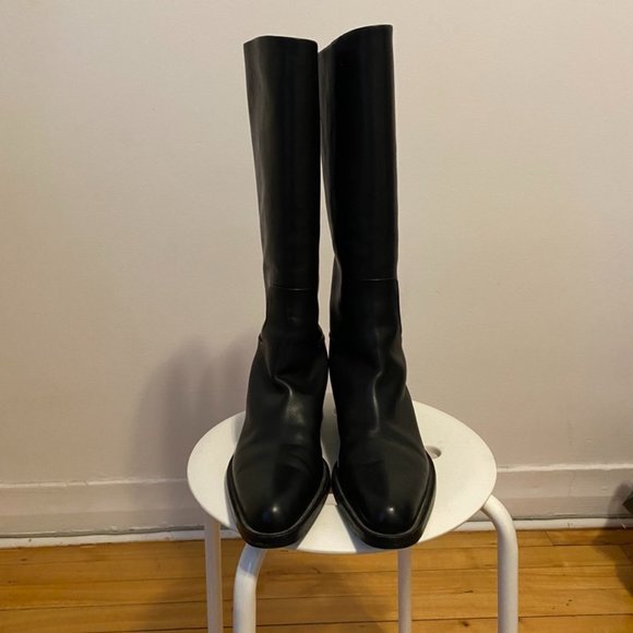 Jil Sander Leather boots - Picture 2 of 3